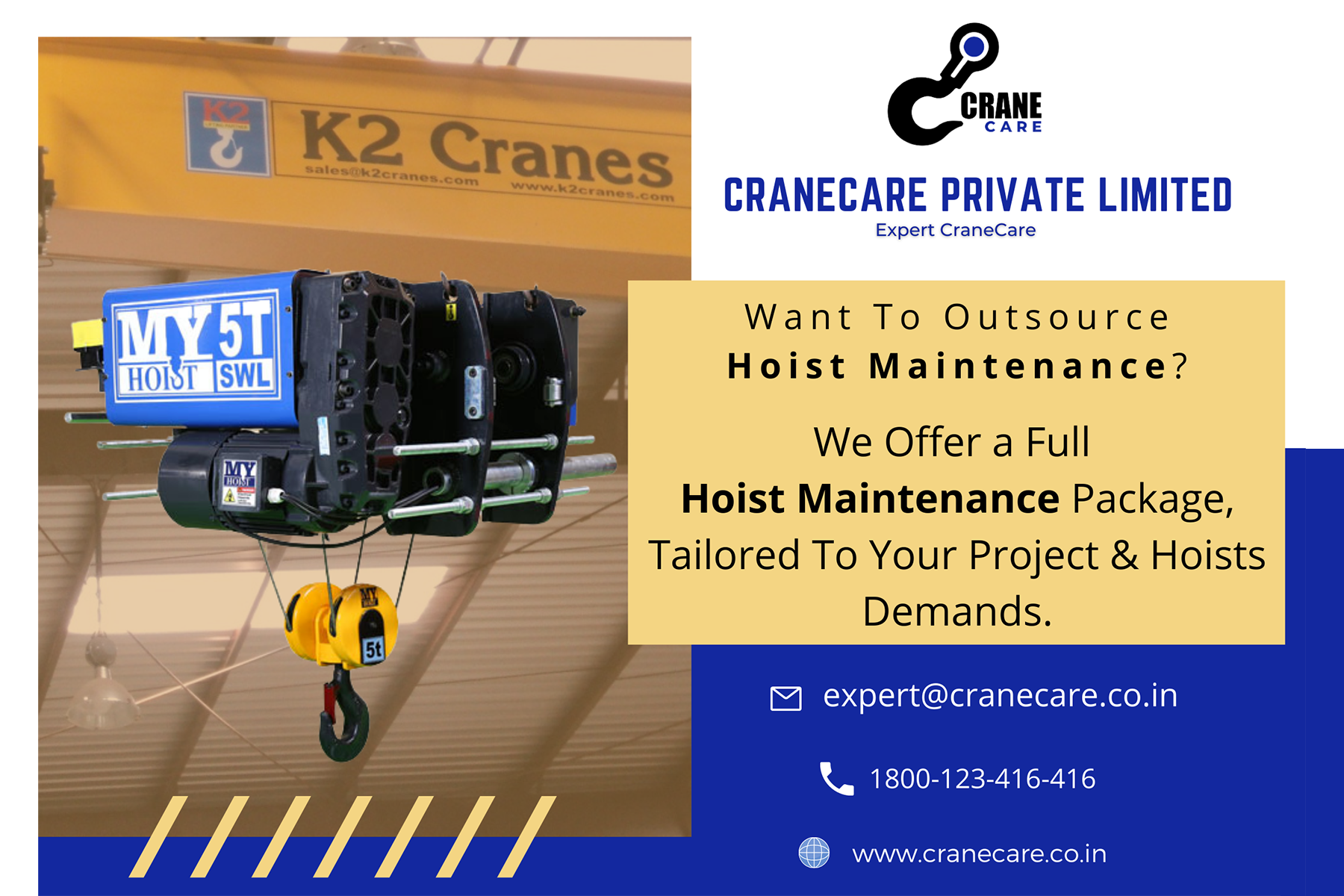 Want To Outsource Hoist Maintenance?