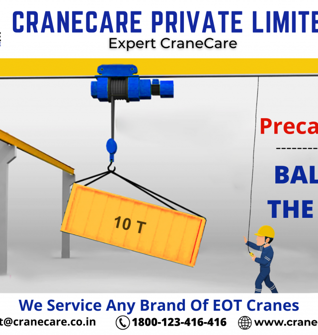 Safety precautions For EOT Cranes