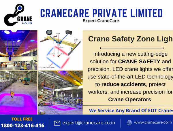 Crane Safety Zone LED Light