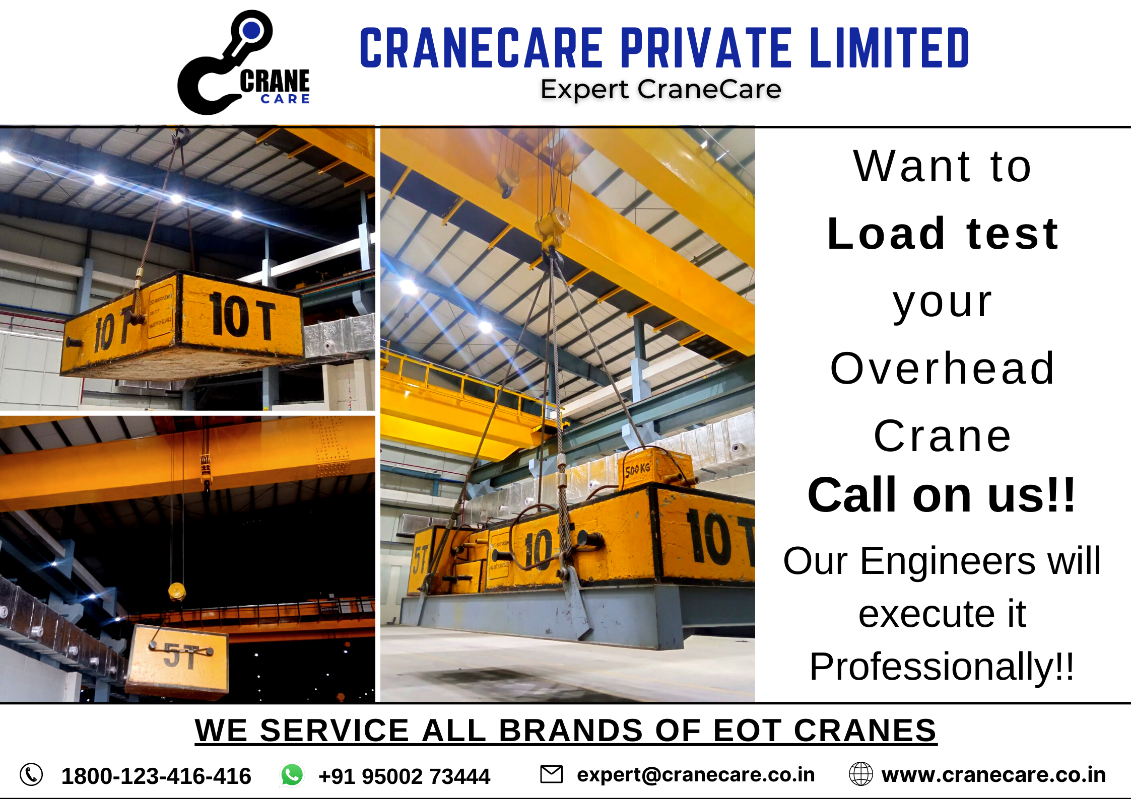 EOT Crane Load Test and Certification