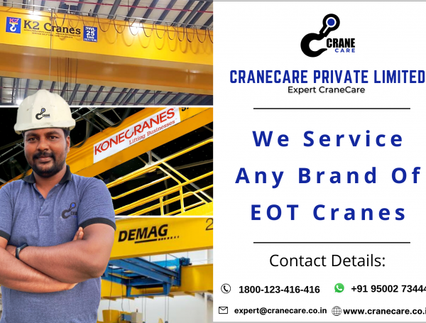 we Service Any Brand of EOT Cranes