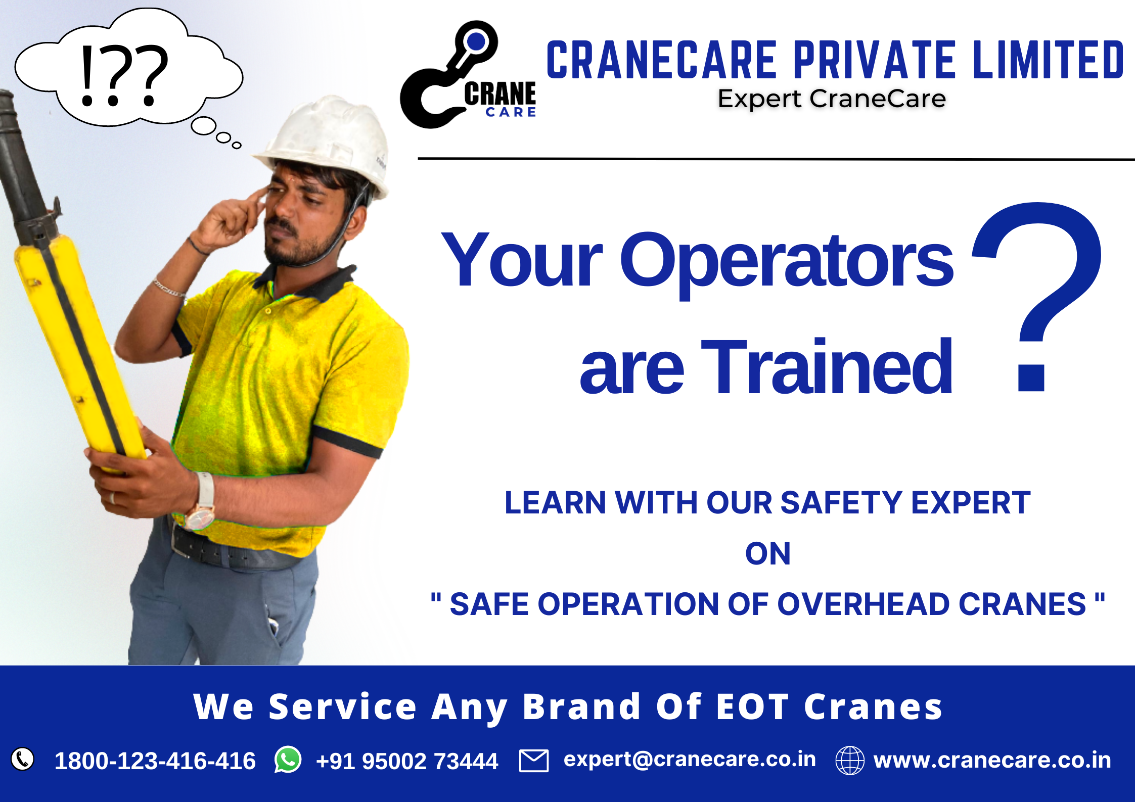 EOT Crane Safe operator training – CraneCare