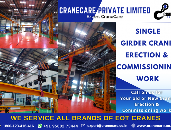 Erection and Commissioning work for EOT Cranes