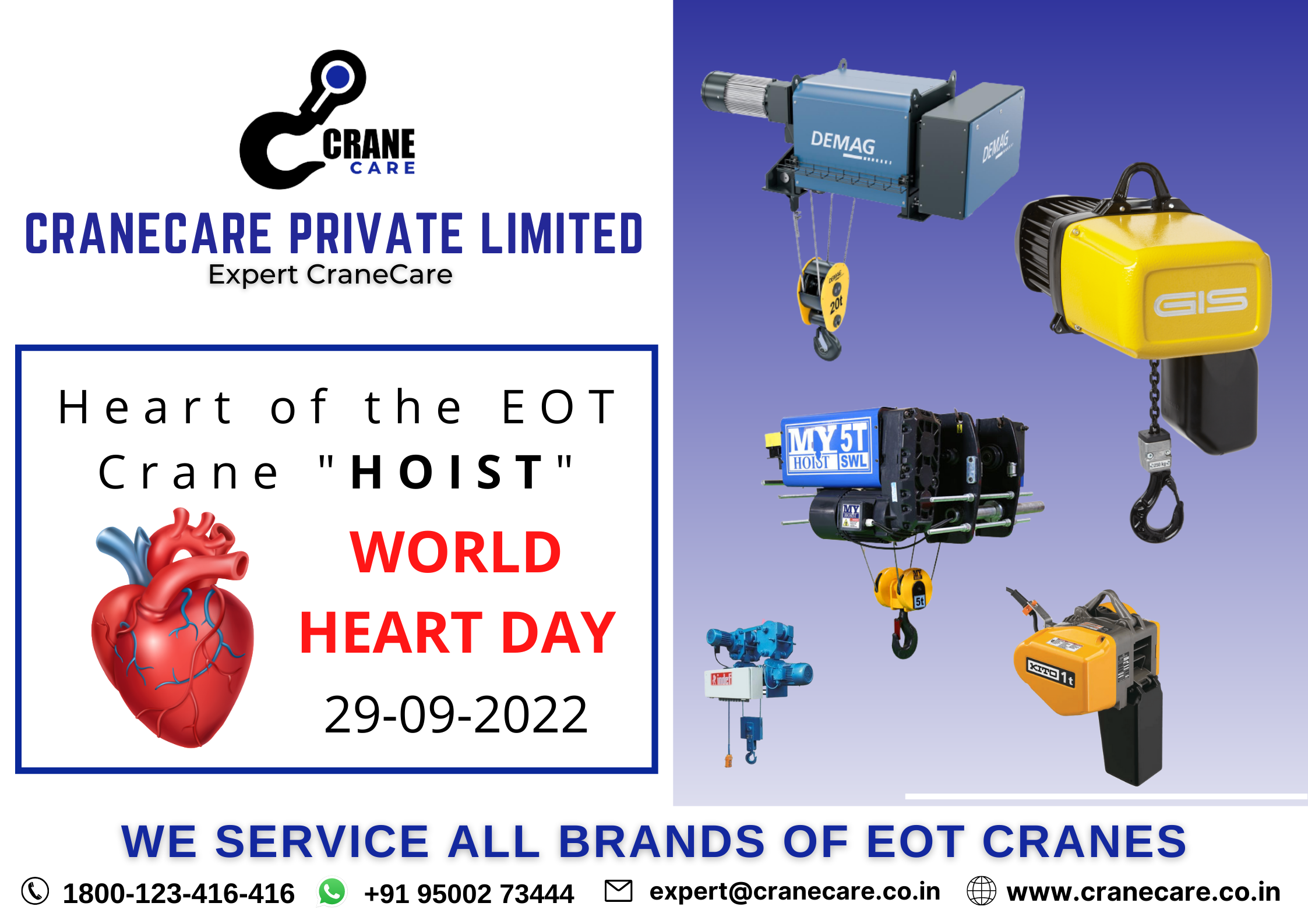 World Heart Day 2022 – CraneCare