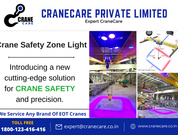 EOT Crane safety light , spot light