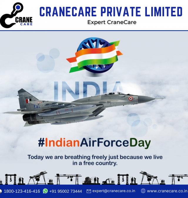 IndianAirForceDay – CraneCare